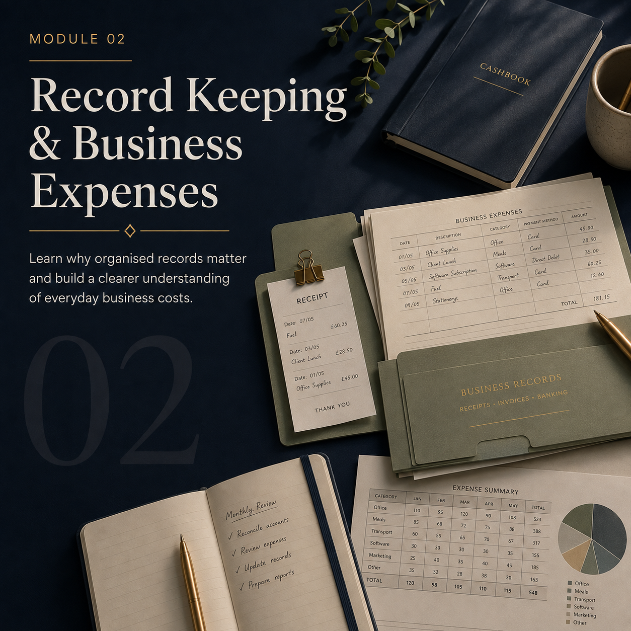 Introduction to Module 2: Record Keeping and Business Expenses