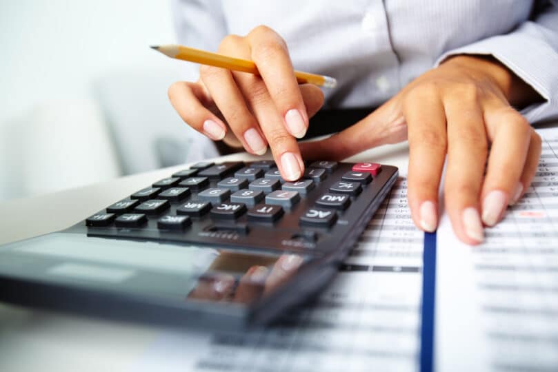 A working small business owner in their business environment